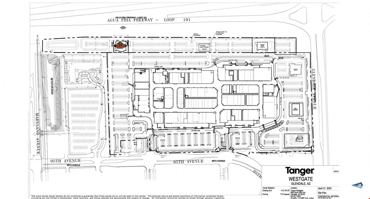SEC Loop 101 & Glendale Ave Pads