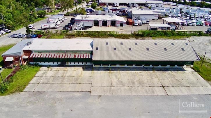 Truck Terminal/Container Yard with Crossdock Warehouse