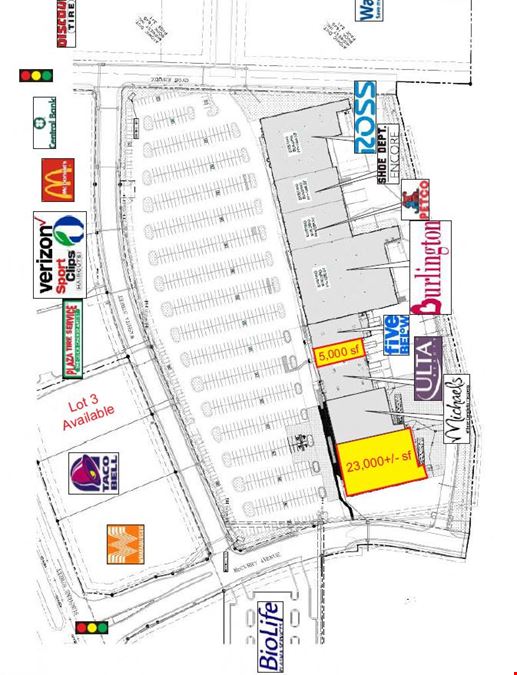 Springfield Plaza - ±5,000 SF & ±23,000 SF Retail Spaces For Lease