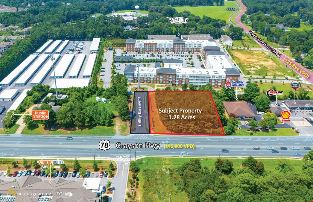 Commercial Development Opportunity | ±1.28 Acres | Lawrenceville, GA