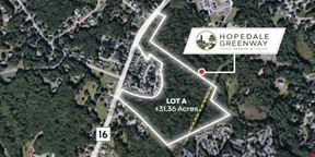 Hopedale Greenway on Route 16