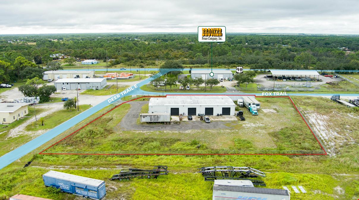 Small Bay Warehouse Near US-98 in Sebring