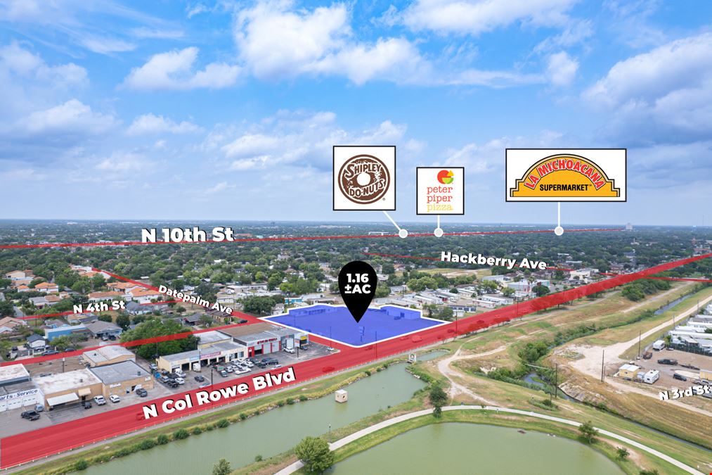 1.16 AC CORNER SITE | McAllen TX