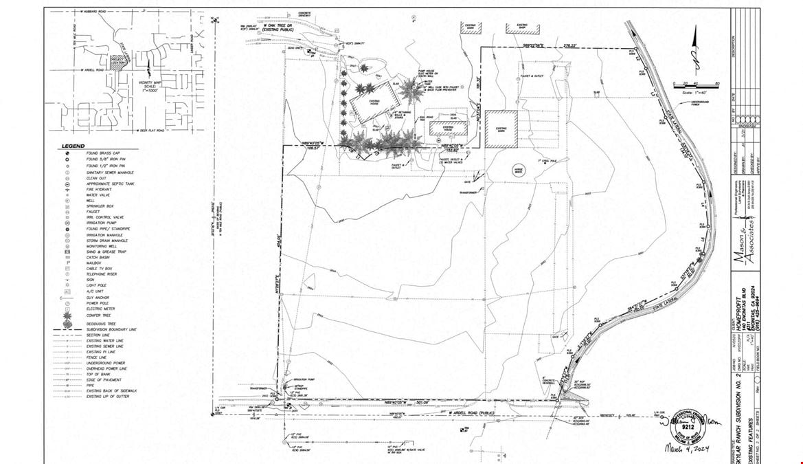 FULLY APPROVED SUBDIVISION