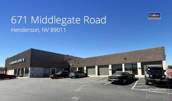 Preview of Industrial space for Rent at 671 Middlegate Rd
