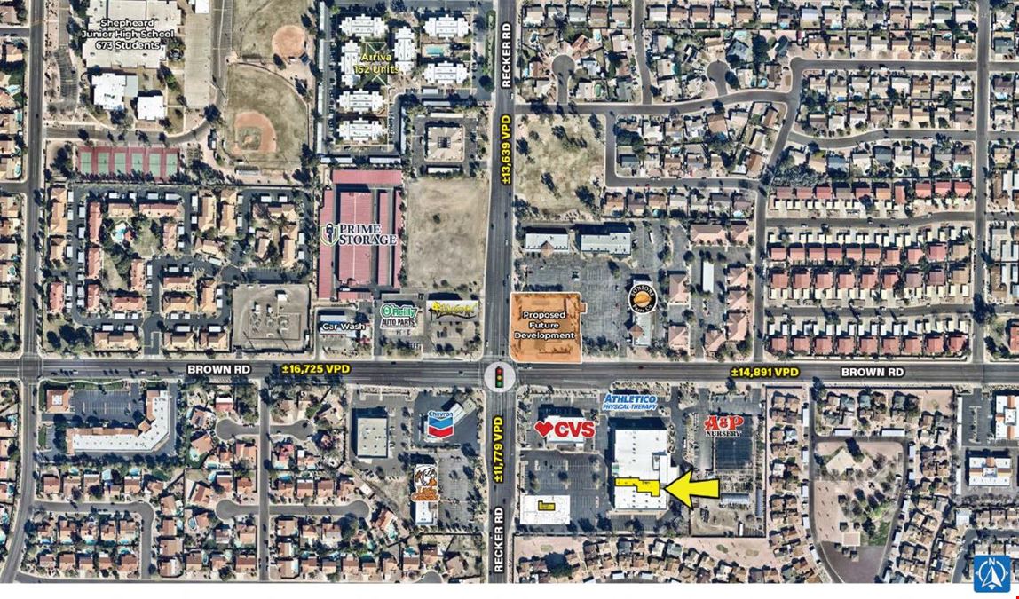 Recker Rd & Brown Rd | SEC