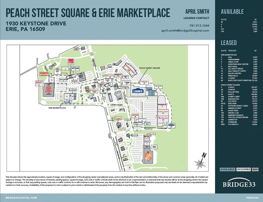Peach Street Square & Erie Marketplace