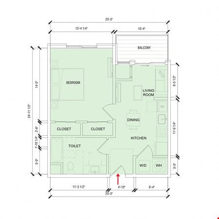 Preview of commercial space at 303 Belgrade Boulevard