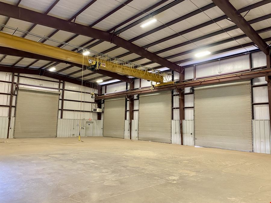 ± 14,500 SF Office/Warehouse with Fenced Yard on ± 10 Acres