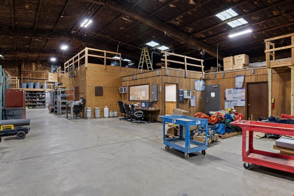 11,450 SF Industrial Flex + 4,700 SF Secured Shop