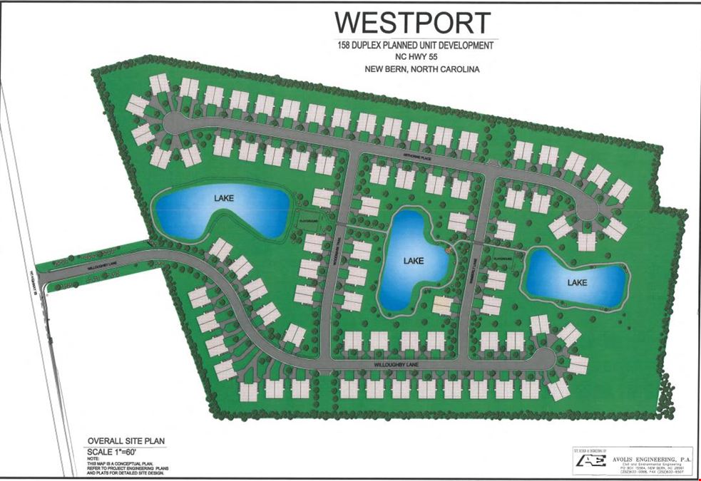 Residential Development with Water/Sewer Available