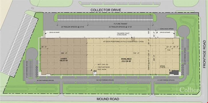 212,135 SF Available for Lease in Shorewood