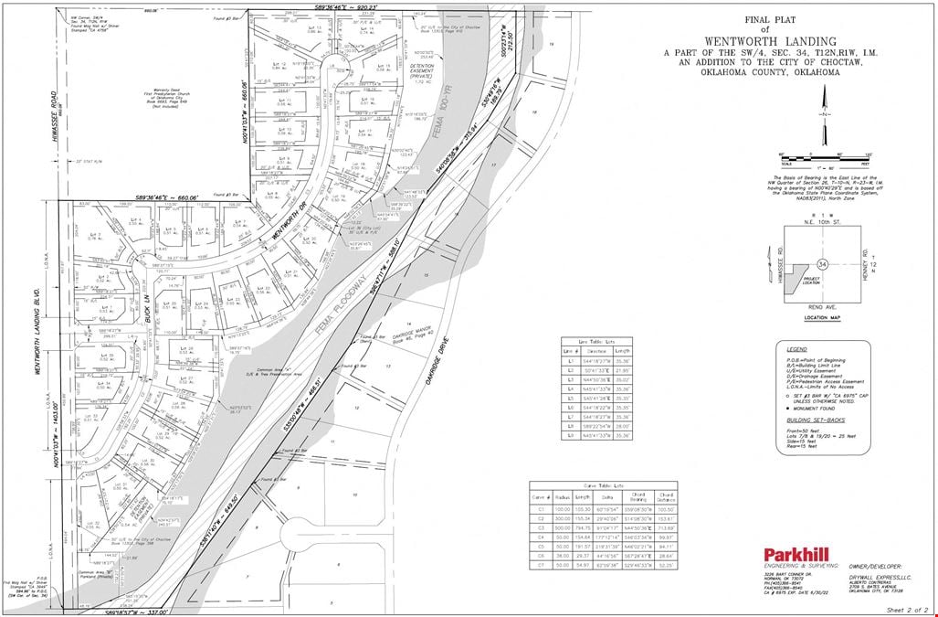 WENTWORTH SUBDIVISION