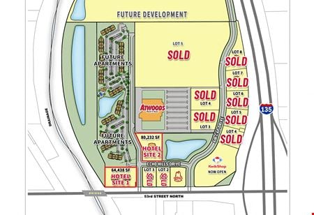 Preview of VacantLand space for Sale at 53rd St. N. & I-135