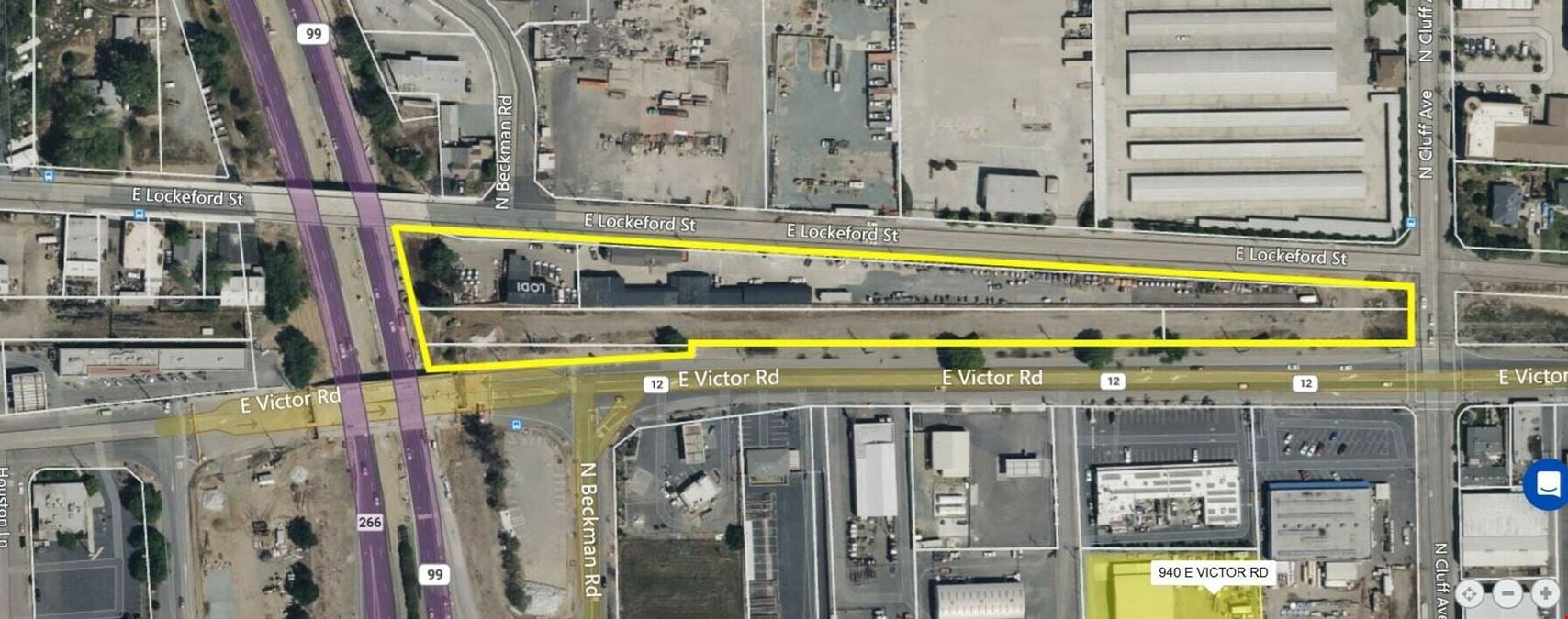 680, 681 & 686 E. Lockeford Street and 925 E. Victor Road