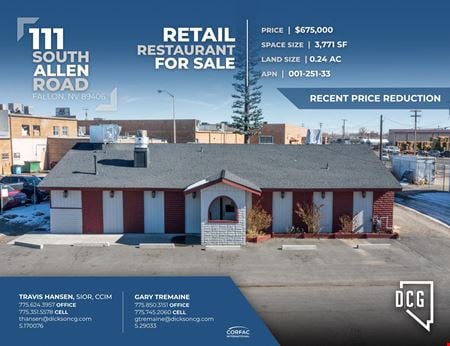Preview of Retail space for Sale at 111 Allen Road