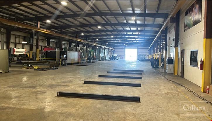 70,000 SF Industrial/Manufacturing & Fabrication Facility in Greenwood, Mississippi for Sale