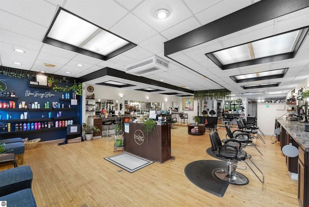Historical Building (2,050 SF) and Business (Hair Salon)