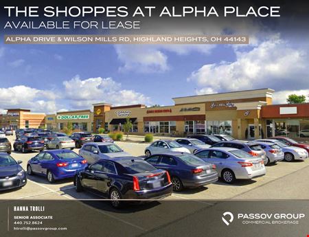 Preview of Retail space for Rent at 785 Alpha Dr