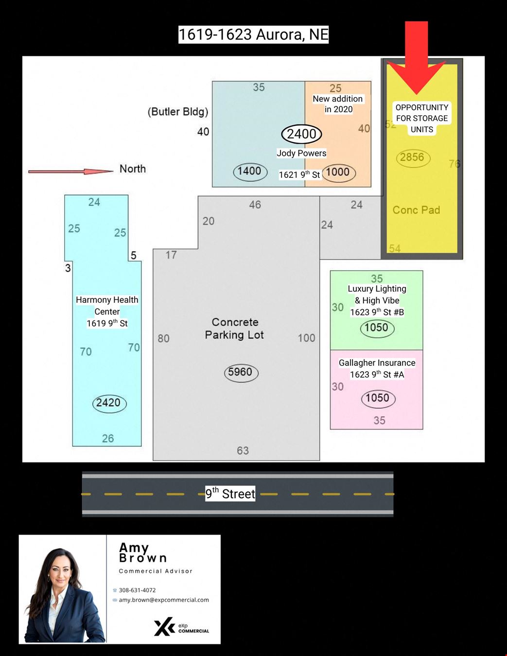 Aurora, NE Commercial Portfolio | 1619-1623 9th St