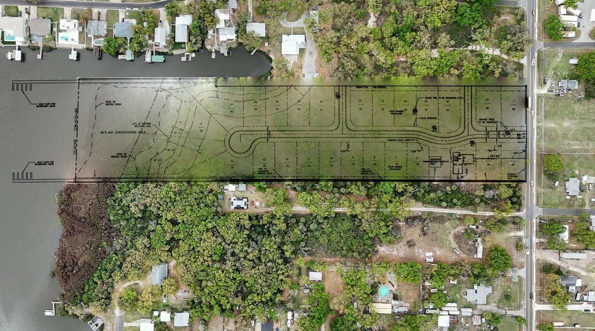 Premier Waterfront Land | ~300' River Frontage + Canal Access | Riverview, FL