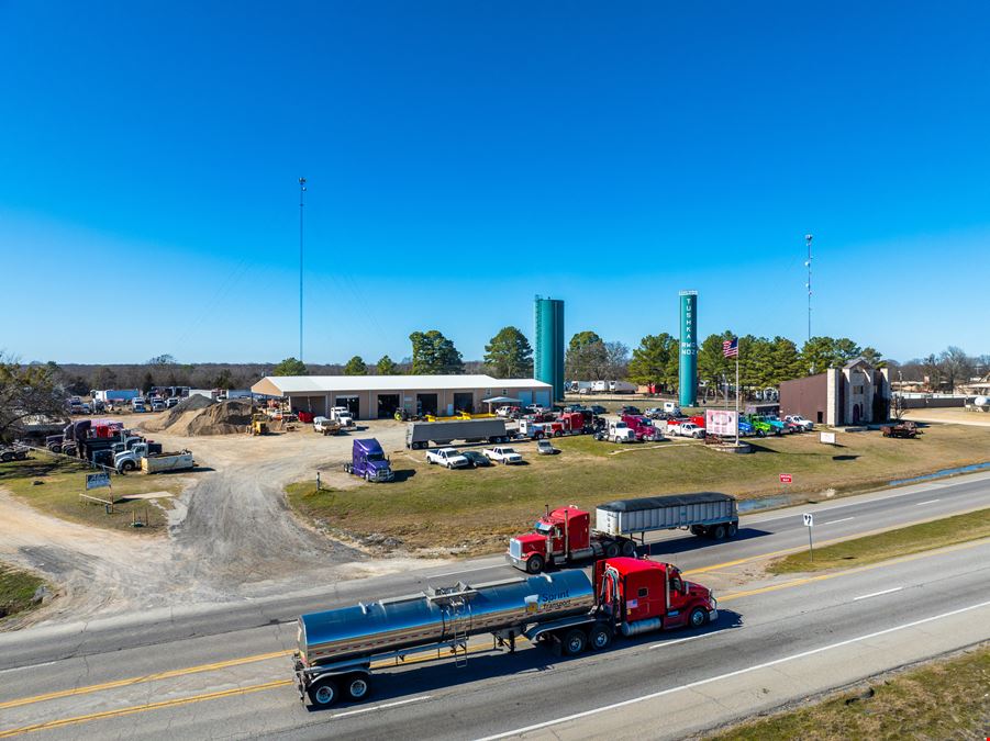 Atoka OK Truck Repair Facility for Sale | Prime Hwy 69/75 Location