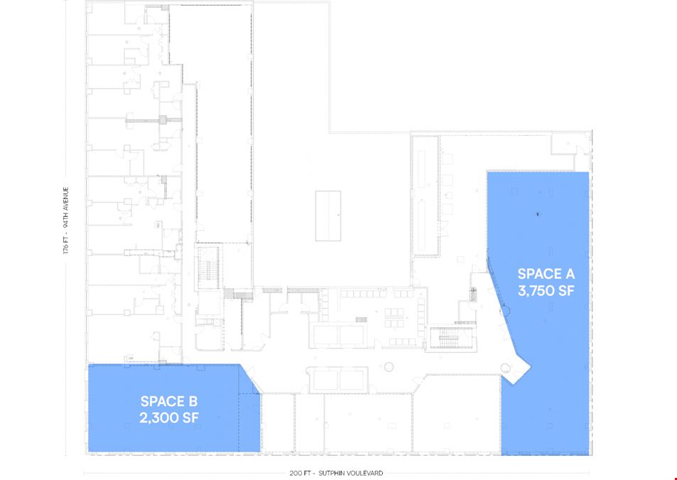 2,300 - 3,750 SF | 94-15 Sutphin Boulevard | 4th Floor Office Spaces for Lease