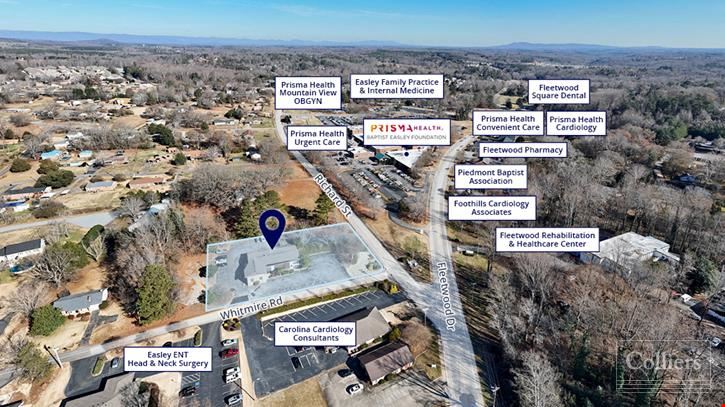 Two-Story Medical Office Building in Easley’s Prime Medical Hub