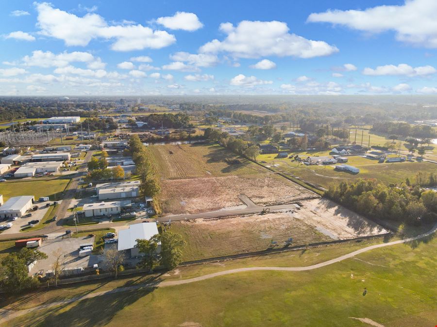 Development Site With Retention Pond Near I-10