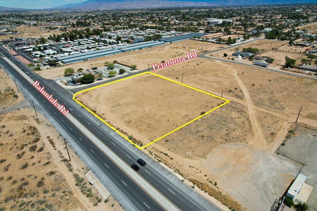 2 Acres Palmdale & Petaluma Roads