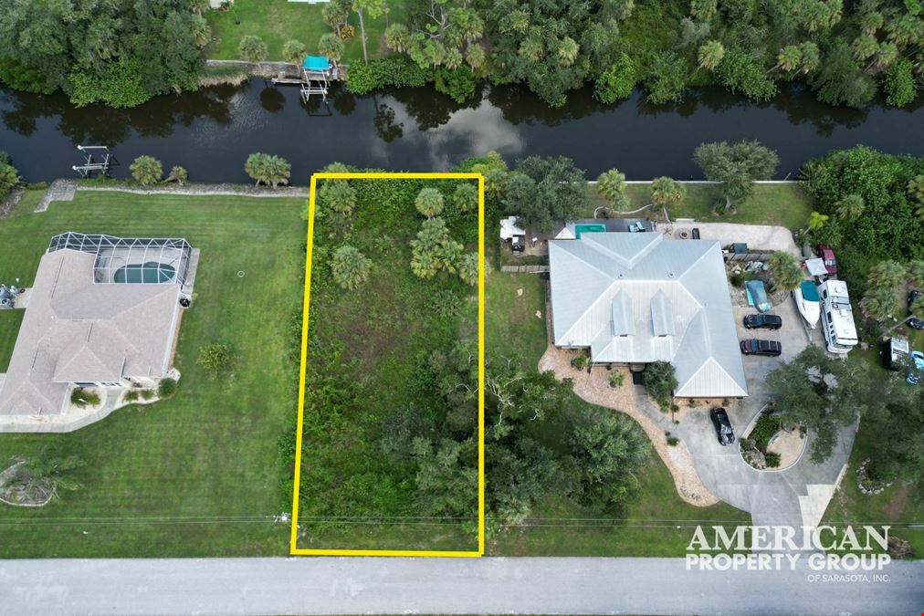 0.26 Acre Development Site with Canal Access