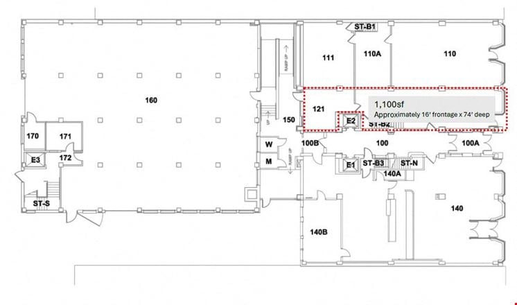 Preview of Retail space for Rent at 1832 Euclid Ave