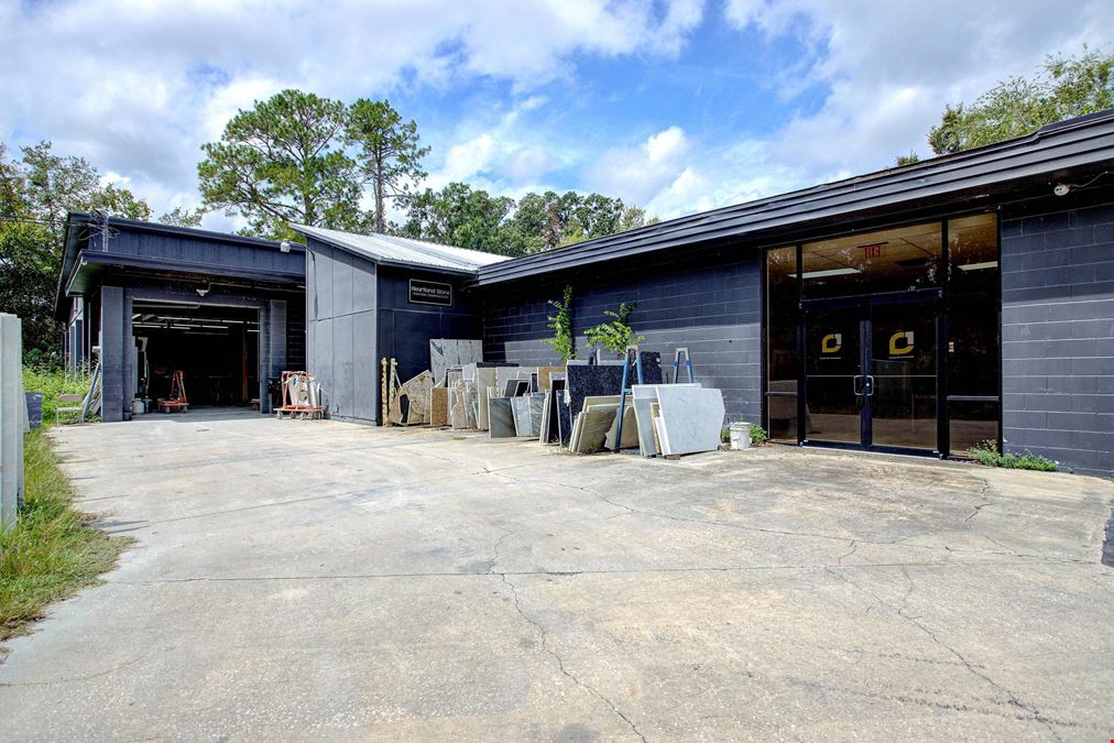 1.09± Acres with Warehouse/Showroom/Office