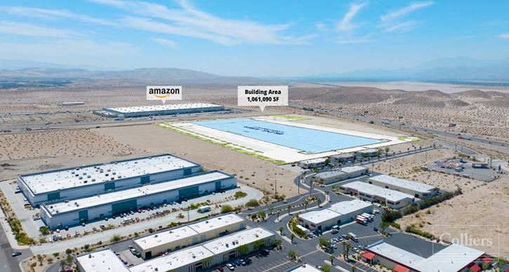 1M+ SF Distribution Center | I-10 Freeway Frontage | Desert Hot Springs, CA