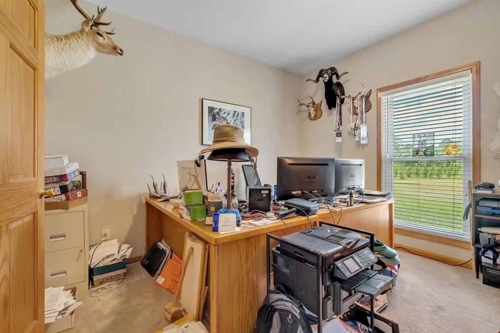 41+/- AC Residence, Farm, Timber + 1200 SF & 1800 SF storage buildings