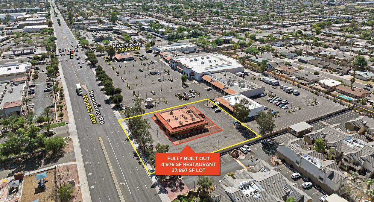 Rare, Free Standing, Right on the Road Single Tenant Restaurant Available for Sale
