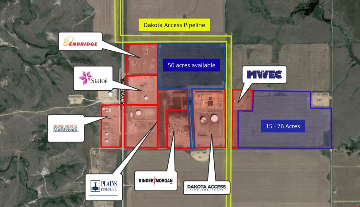 ±67 Acre Industrial Property | Suitable for Oil & Gas or Crypto