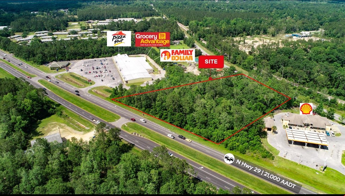 Hwy 29 Cantonment 2.4-Acres