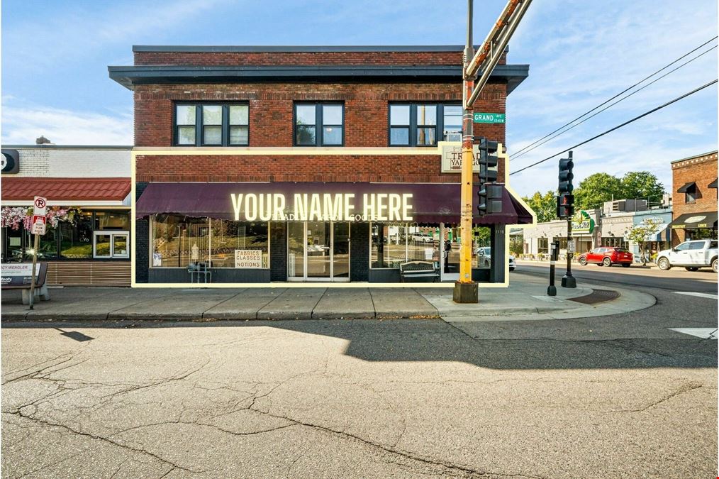 Prime Retail For Lease on Hamline and Grand Avenues