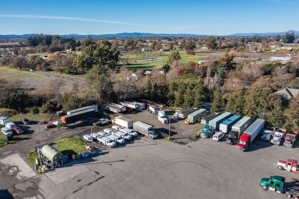 Trucking and Construction Yard