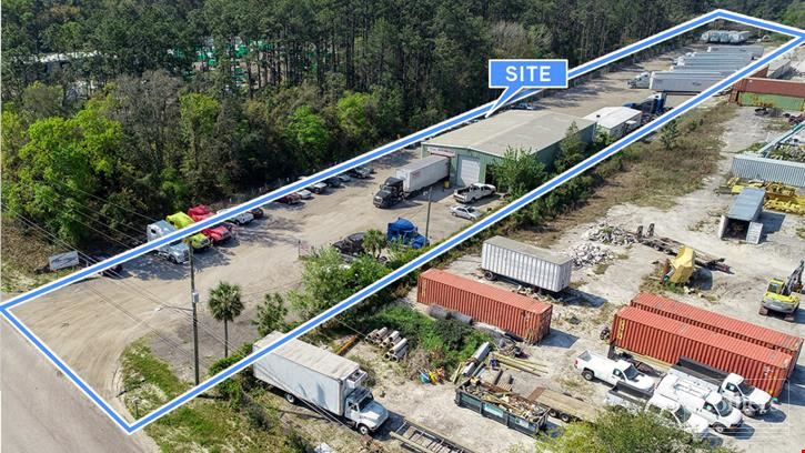 For Lease| 5,100± SF Warehouse with 1.8± AC Yard at 11030 Blasius Rd