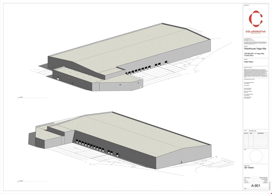 Vega Alta Build to Suit 126,000 sf. Warehouse