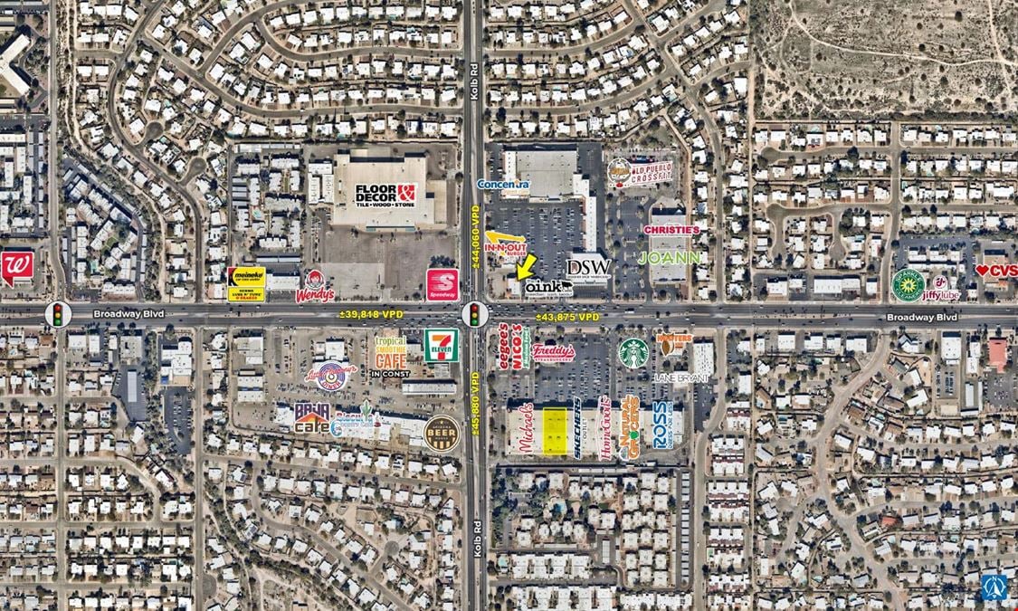 Kolb Rd & E Broadway Blvd NEC | Tucson, AZ