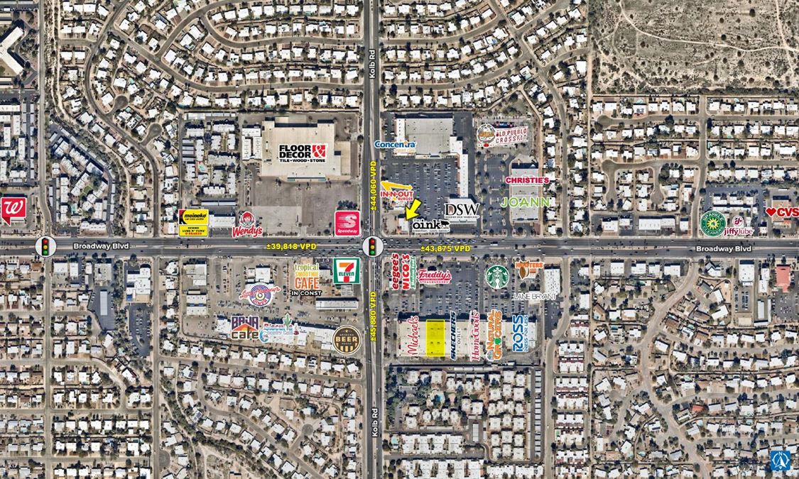 Kolb Rd & E Broadway Blvd NEC | Tucson, AZ