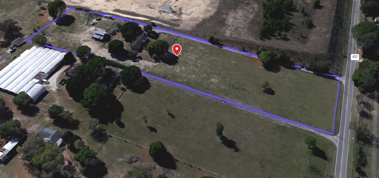4.85 Acres Near Kelly Park Interchange in Apopka