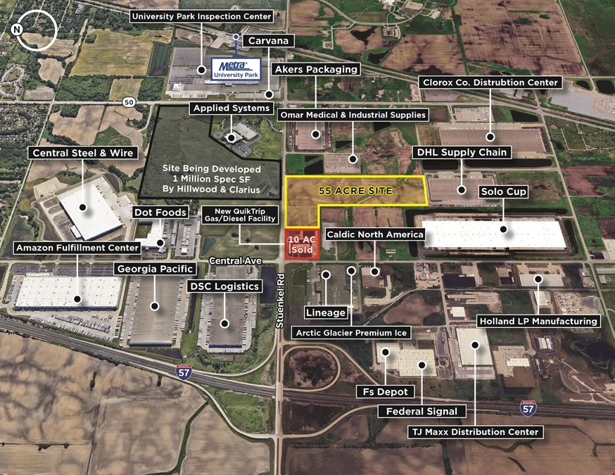 Industrial Land 55.64 AC University Park