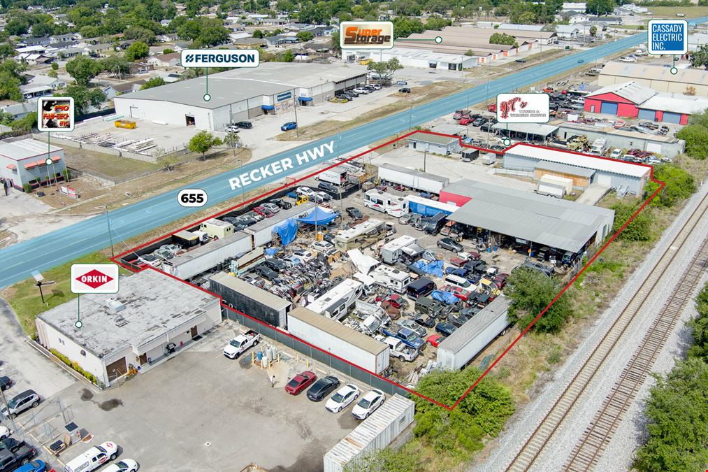 Former Auto Shop on Recker Hwy