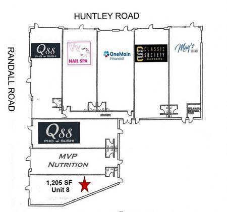Preview of commercial space at 7020 Huntley Rd Unit 8