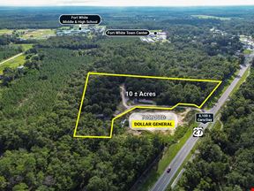 10 ± Acre Commercial Development Retail Site in Fort White