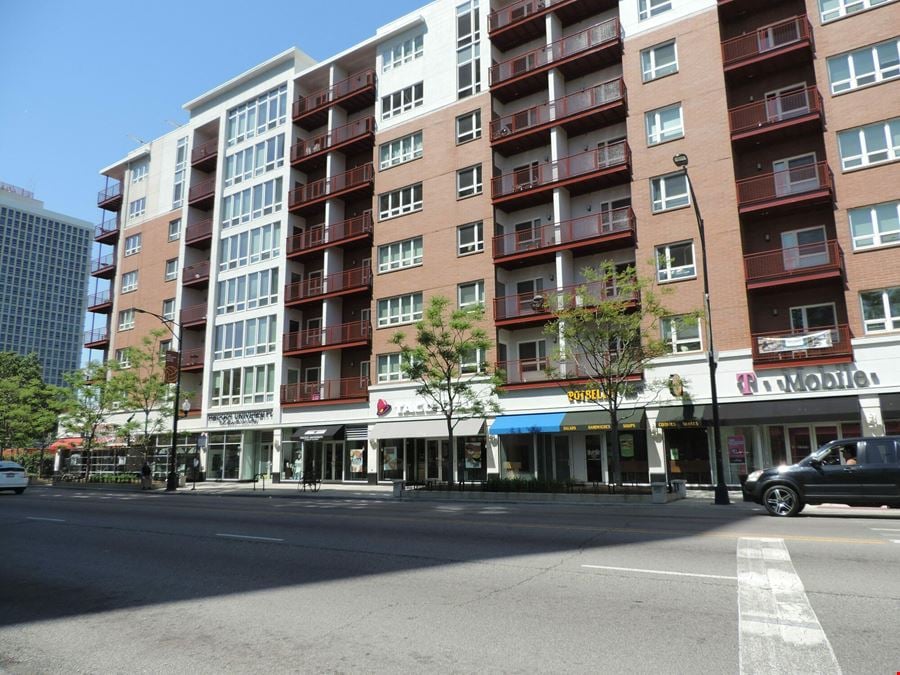Retail Space For Lease Along Sheridan Road At Base Of The Morgan At Loyola Station